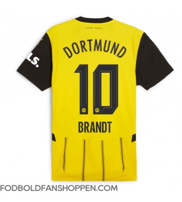 Borussia Dortmund Julian Brandt #10 Hjemmebanetrøje 2024-25 Kortærmet
